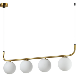 Lampa wisząca Alisa 4xE14 złota/biała LP-005/4L GD LIGHT...