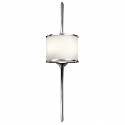 Duży kinkiet Mona Polerowany chrom ELSTEAD KL-MONA-L-PC