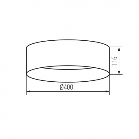 36508 Plafoniera LED RIFA LED 17,5W NW N2 KANLUX