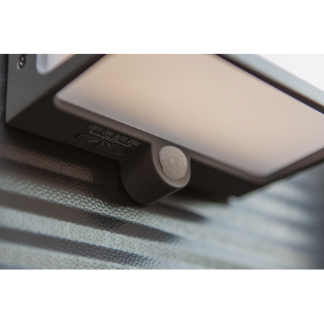 6943701125  DOBLO SOLAR - CZUJNIK RUCHU LAMPA OGRODOWA LUTEC