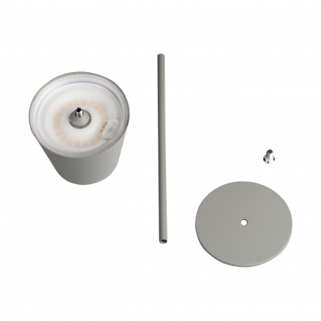 36326  Lampa stołowa LED INITA LED IP54 INITA LED IP54 GR SZARA KANLUX