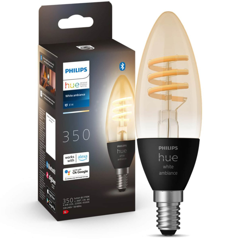 8719514411807 Inteligentna żarówka E14 świeczka PHILIPS HUE