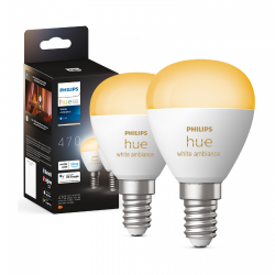 8719514491168 Inteligentna żarówka E14 kulka (2 szt.) PHILIPS HUE