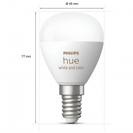 8719514491281 Inteligentna żarówka E14 kulka (2 szt.) PHILIPS HUE