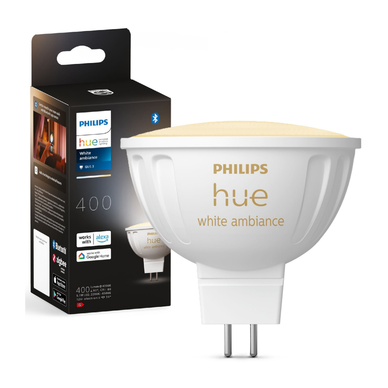 8719514491342  Inteligentny reflektor punktowy MR16 PHILIPS HUE
