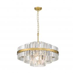 P0567-12A-2GAC CONSTANTINOPLE LAMPA WISZĄCA ZŁOTA/GOLD - ZUMALINE