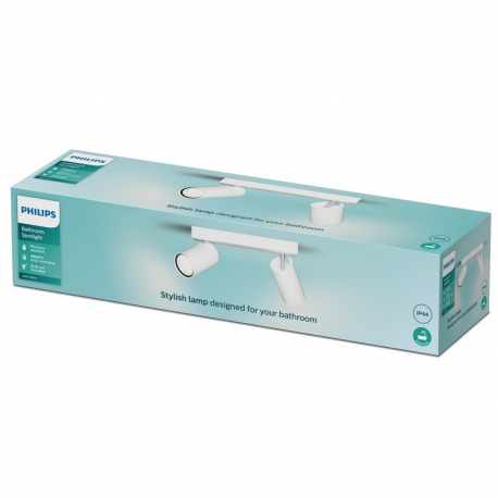 8720169299092 Sufitowy/ścienny reflektor punktowy Idris ŁAZIENKA PHILIPS