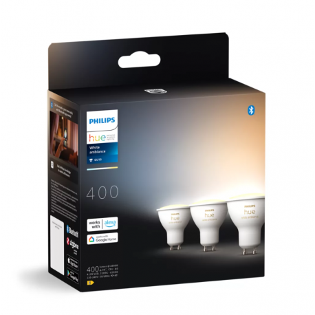 8720169230095 Inteligentny reflektor punktowy GU10 (3 szt.) PHILIPS HUE