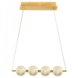LP-3303/4L GD Lampa wisząca Brillant 4 złota LED CCT Light Prestige