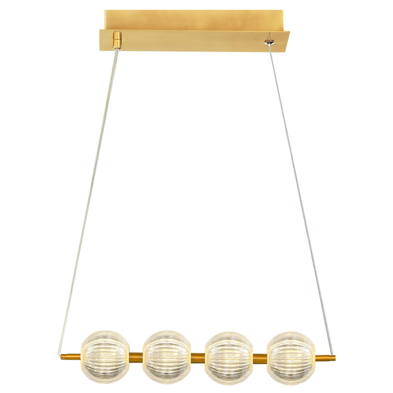 LP-3303/4L GD Lampa wisząca Brillant 4 złota LED CCT Light Prestige