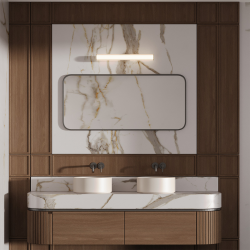LP-0510/1W-45 WH Kinkiet Linea 45 cm biały LED CCT LIGHT PRESTIGE