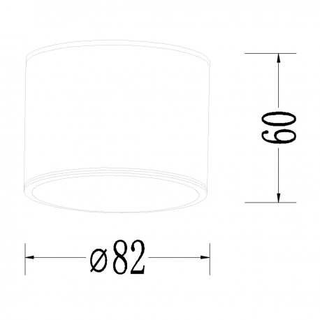 LP-6331/1SM IP65 BK Oprawa natynkowa Kendal czarna IP65 GX53 Light Prestige
