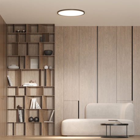 LP-2505/1C-30 BK Plafon California 30 cm czarny LED CCT Light Prestige