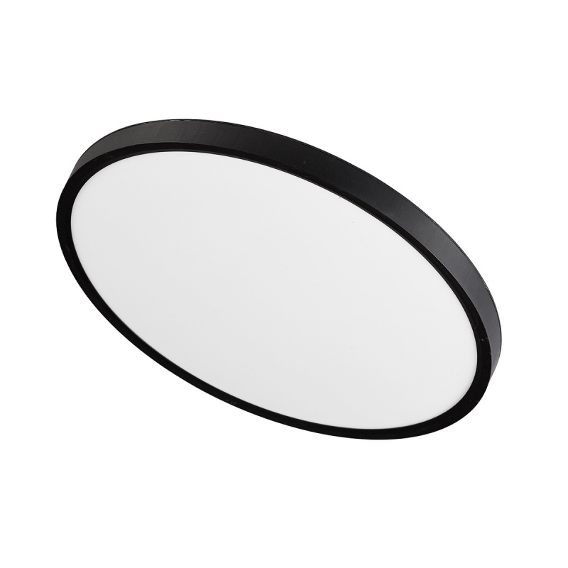 LP-2505/1C-30 BK Plafon California 30 cm czarny LED CCT Light Prestige