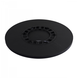 LP-2505/1C-40 BK Plafon California 40 cm czarny LED CCT  Light Prestige