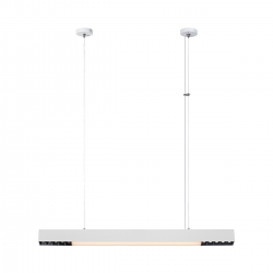 LP-1301/1P M WH Smart Lampa wisząca Cali M biała Tuya LED CCT Light Prestige