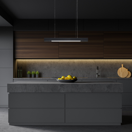 LP-1301/1P M BK Smart Smart Lampa wisząca Cali M Tuya LED CCT Light Prestige