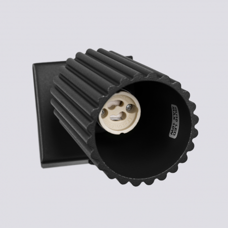 SL.1578 Kinkiet KARBON czarny  SOLLUX