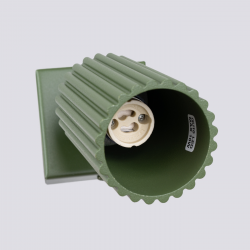 SL.1616 Kinkiet KARBON zielony oliwkowy