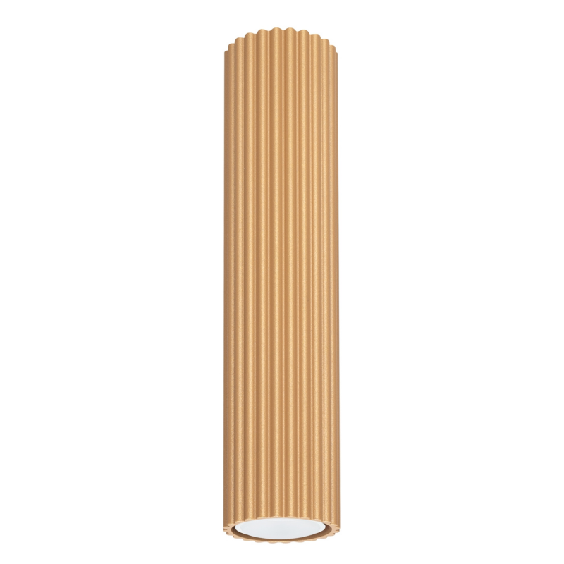 SL.1551 Plafon KARBON 30 złoty  SOLLUX LAMPA NATYNKOWA