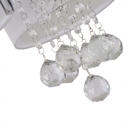 LP-991/3C WH Plafon Gambela biały 3xE27 LED LIGHT PRESTIGE