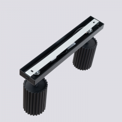 SL.1580 Plafon KARBON 2 czarny LAMPA REFLEKTORY SPOTY SOLLUX