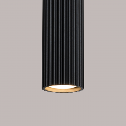 SL.1573 Lampa wisząca KARBON 1 czarny SOLLUX