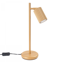 SL.1567 Lampa biurkowa KARBON złota SOLLUX