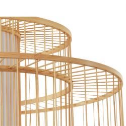 LP-2026/1P  Lampa wisząca Stela rattanowa 1xE27  Light Prestige