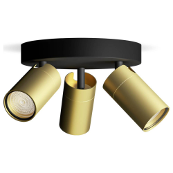 8720169299252 Sufitowy/ścienny reflektor punktowy Idris 3 x IP44 PHILIPS