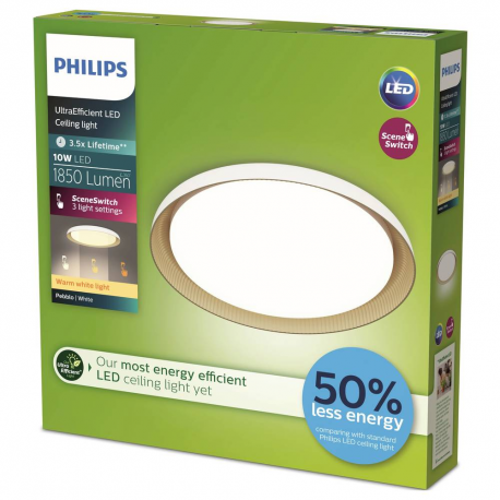 8720169301054 Lampa sufitowa 10 W PLAFON PHILIPS