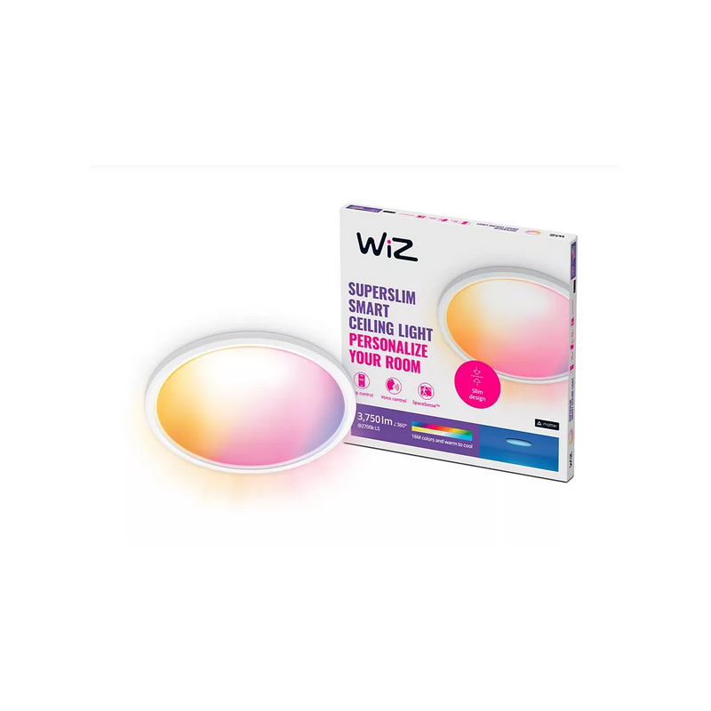 8720169072657 Superslim 32W PLAFON WIZ PHILIPS BIAŁY RGB