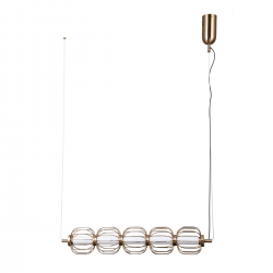 PEDRO PND-34405-5-HBR lampa wisząca ITALUX