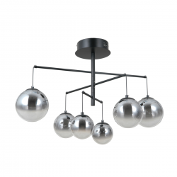 Velada PND-34381-6-BK lampa wisząca ITALUX