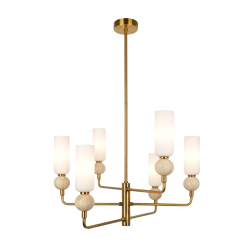 SANTOS PND-95331-6-BRSS lampa wisząca ITALUX