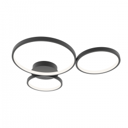 MAVER SPL-20452-3-BK lampa sufitowa ITALUX zmiana barwy