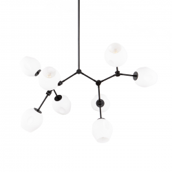 FERRAL PND-75075-8-BK-WG lampa wisząca ITALUX