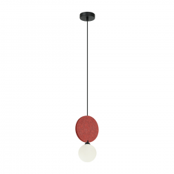 ANDREA PND-59779-1M-RED lampa wisząca ITALUX