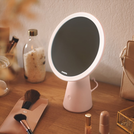 8719514420458 Przenośne lustro z podświetleniem PHILIPS