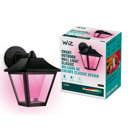 8720169076181 KINKIET OGRODOWY WIZ RGB PHILIPS APLIKACJA