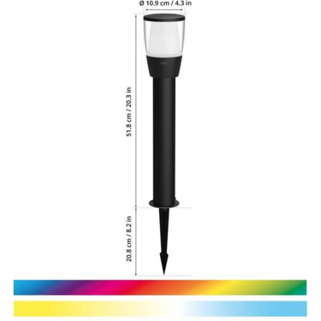 8720169071858 Słupek lampa ogrodwa  WIZ PHILIPS