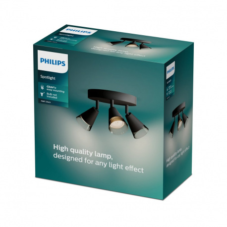 8720169300057 Sufitowy/ścienny reflektor punktowy Cleft 3 PHILIPS