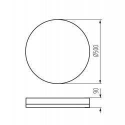 37332 Plafoniera LED ARVOS N LED 37W CCT W KANLUX