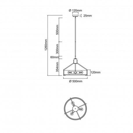 OR85624 Doretto Satin Nikiel 50 Open Design Highlights