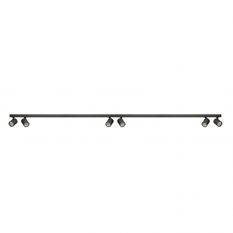 AZ6656 EXO 6 LINE 200 LAMPA NATYNKOWA SUFITOWA REFLEKTORY AZZARDO CZARNA