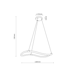 5901780567101 KAWES LAMPA LED WISZĄCA TK LIGHTING