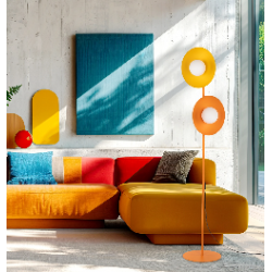 5906135161379 SLATE MIX GLASS LAMPA PODŁOGOWA 2XG9 TK LIGHTING