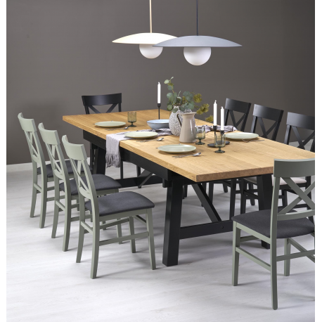 5906135106370 SLATE BLACK GLASS LAMPA WISZĄCA LOFT TK LIGHTING