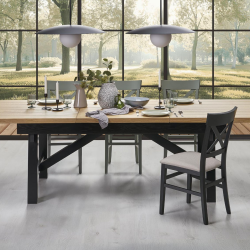 5906135106370 SLATE BLACK GLASS LAMPA WISZĄCA LOFT TK LIGHTING