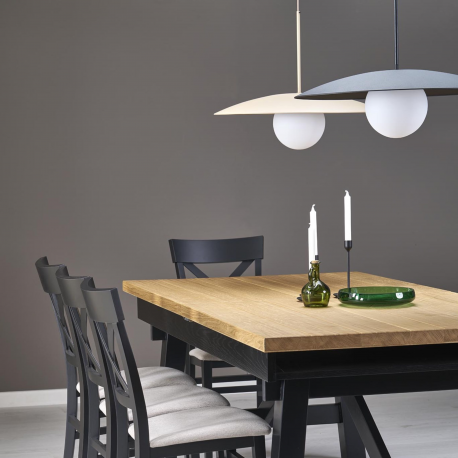 5906135106370 SLATE BLACK GLASS LAMPA WISZĄCA LOFT TK LIGHTING